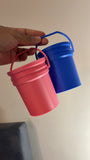Mini Bucket w/ lid and handle