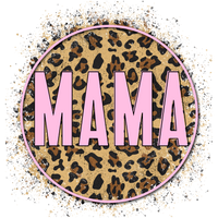 Pink Mama Leopard Transfer